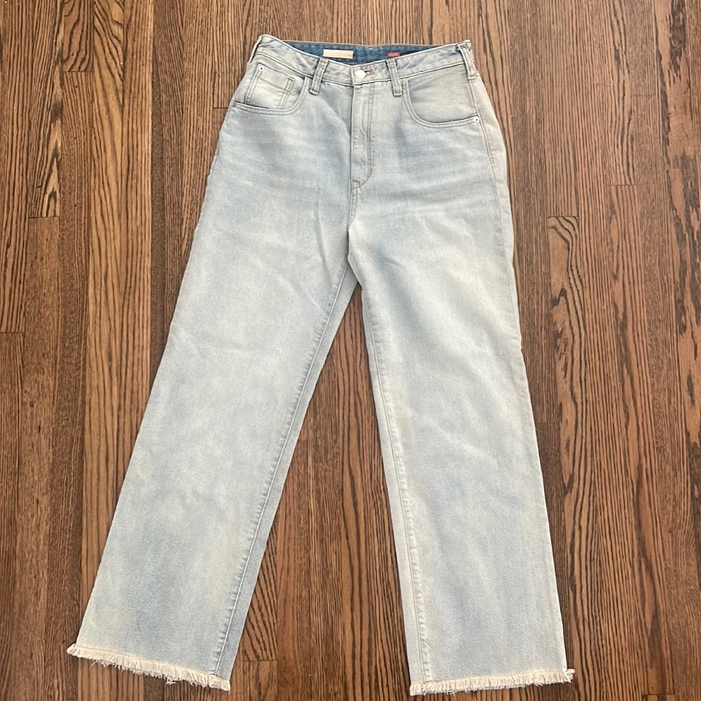 Anthropologie Pilcro Wide leg Denim, never worn, size 27